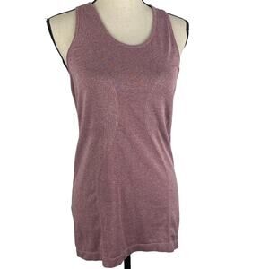 ZYIA Charged Racerback Tank Top Knit Copper Active Seamless Poppy Womens Medium